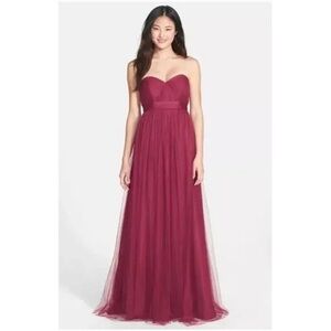 Jenny Yoo Annabelle Evening Dress Bridesmaids Wedding Guest Size 14